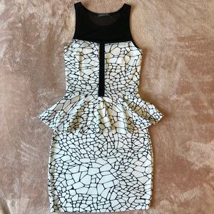 Figure flattering dress